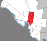 Mansfield-et-Pontefract Quebec location diagram